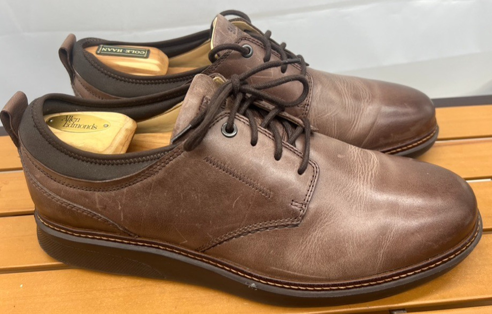 Samuel Hubbard Men's "Rafael" Hybrid Lace Up Chestnut Leather size 13M